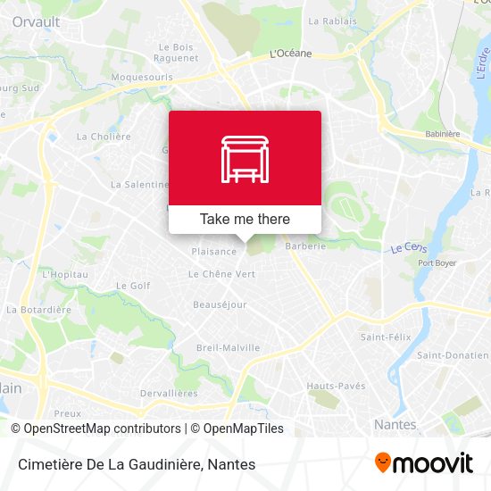 Cimetière De La Gaudinière map