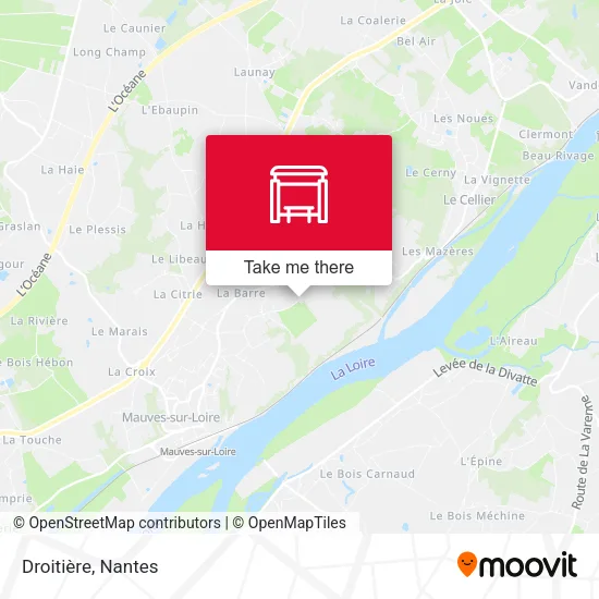 Droitière map