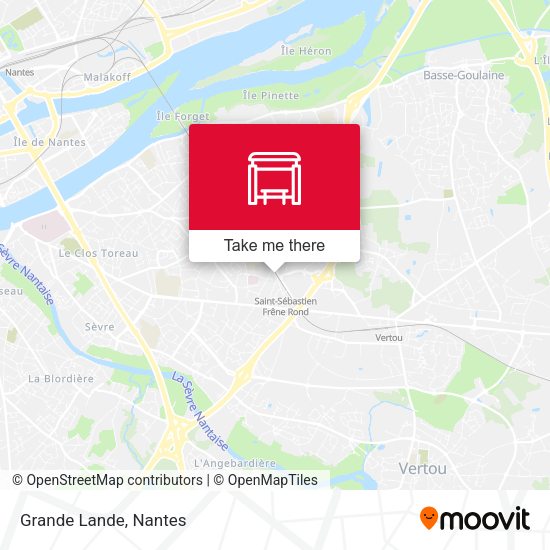 Grande Lande map