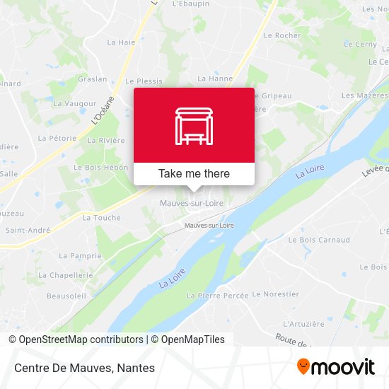 Centre De Mauves map