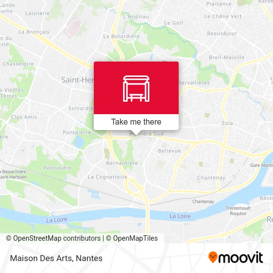 Maison Des Arts map