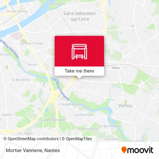 Mortier Vannerie map