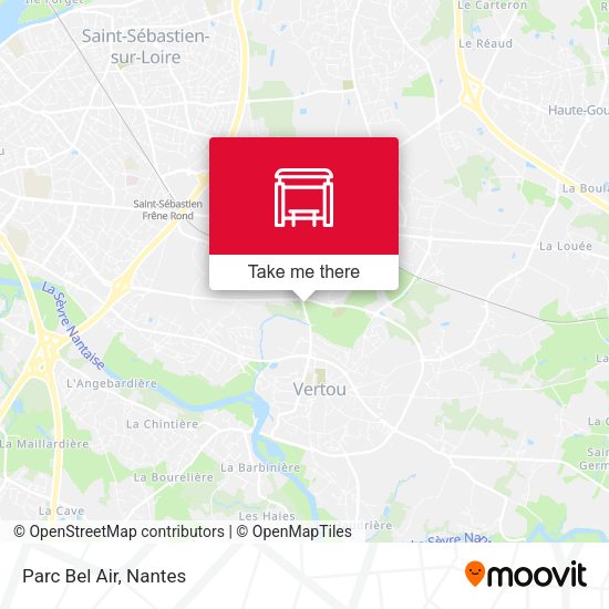 Parc Bel Air map
