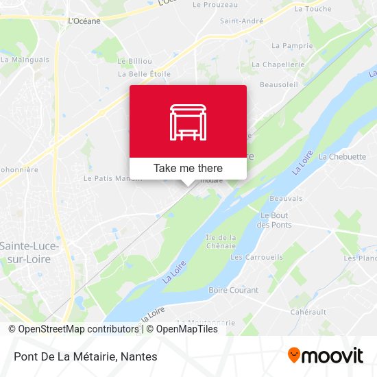 Pont De La Métairie map