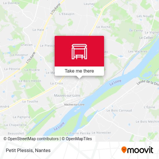 Petit Plessis map