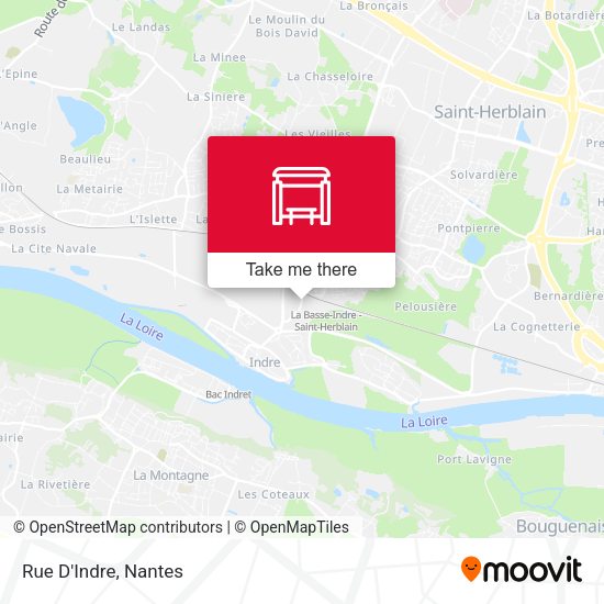 Rue D'Indre map