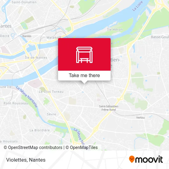 Violettes map