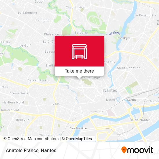 Anatole France map