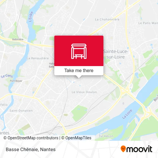 Basse Chênaie map