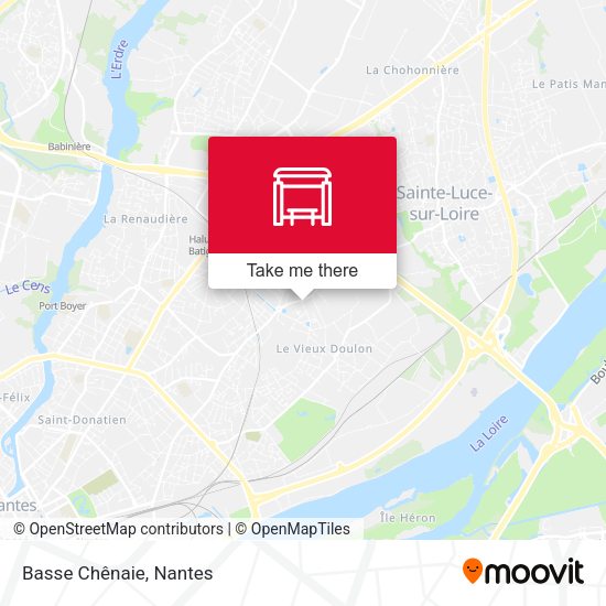 Basse Chênaie map