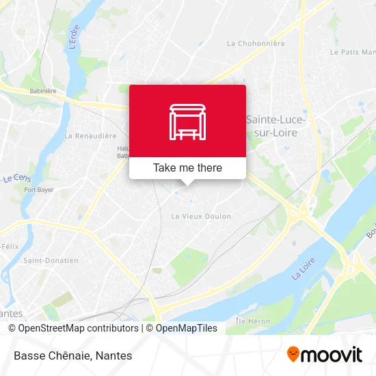 Basse Chênaie map