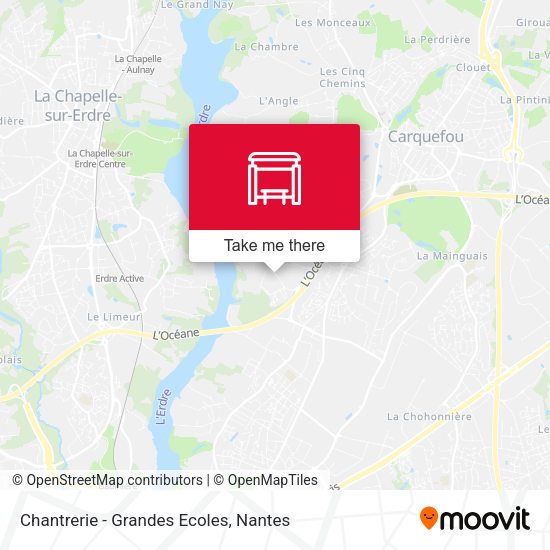 Chantrerie - Grandes Ecoles map