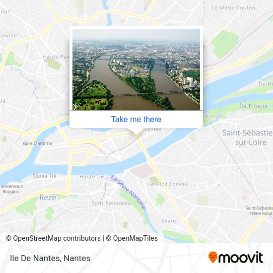 Ile De Nantes map