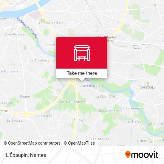 L'Ébaupin map