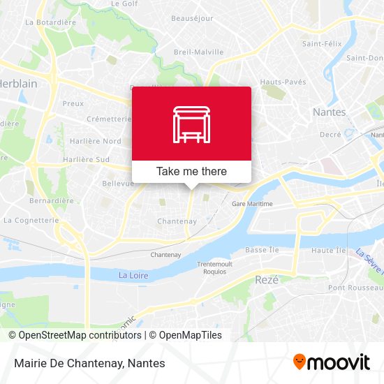 Mairie De Chantenay map