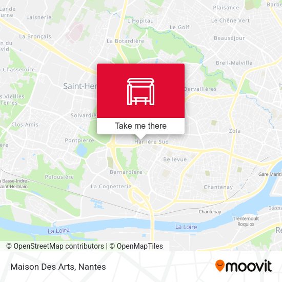 Maison Des Arts map