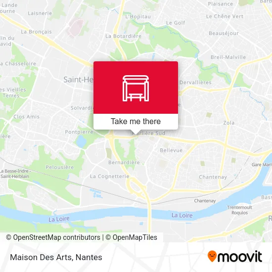 Maison Des Arts map