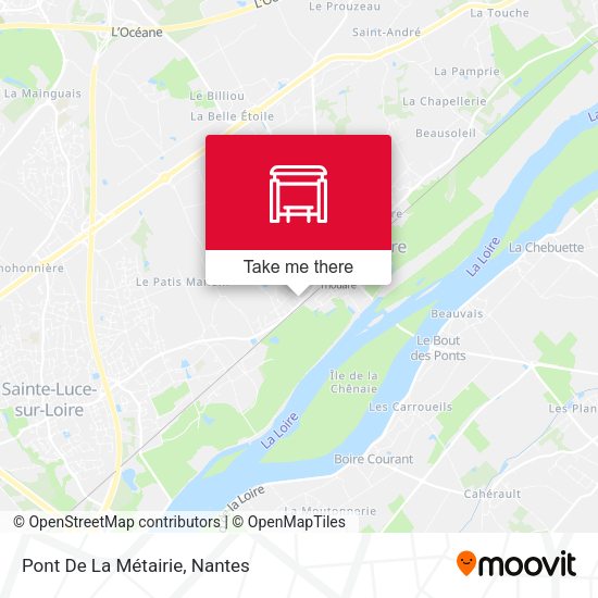 Pont De La Métairie map