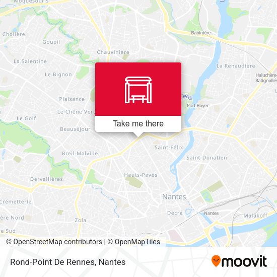 Rond-Point De Rennes map