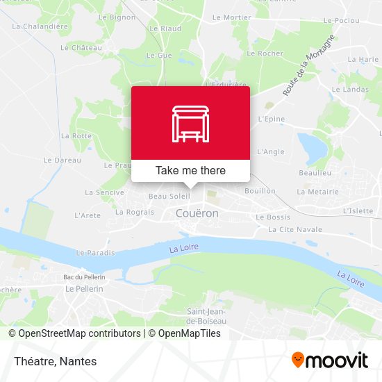 Théatre map