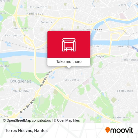 Terres Neuvas map