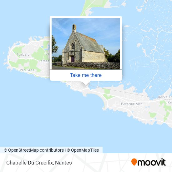 Chapelle Du Crucifix map