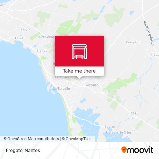 Frégate map