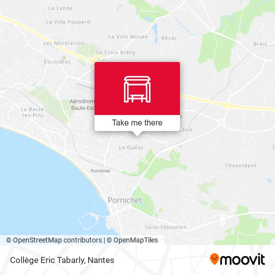 Collège Eric Tabarly map