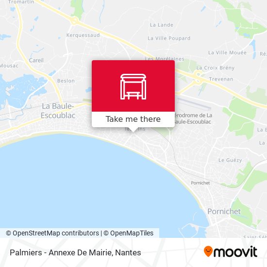 Palmiers - Annexe De Mairie map