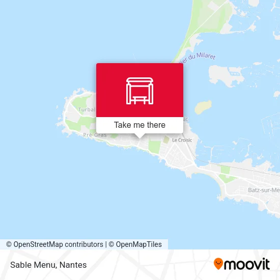 Sable Menu map