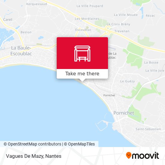 Vagues De Mazy map