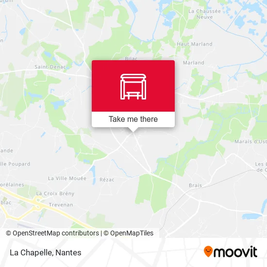La Chapelle map
