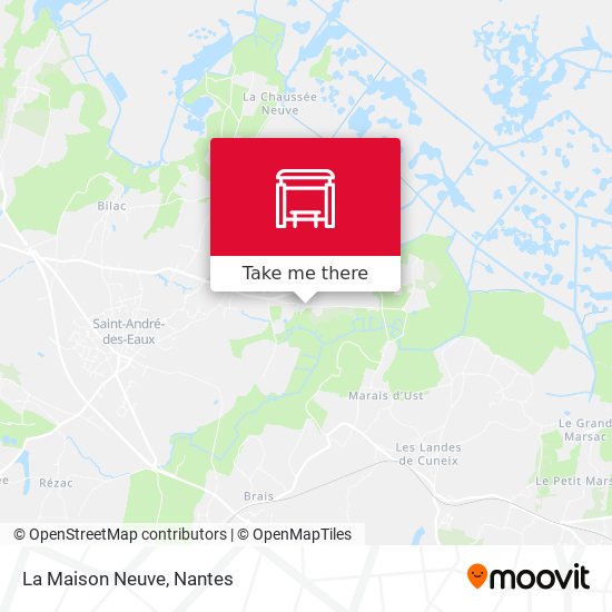 La Maison Neuve map