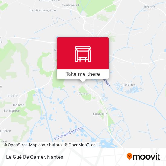 Le Gué De Camer map