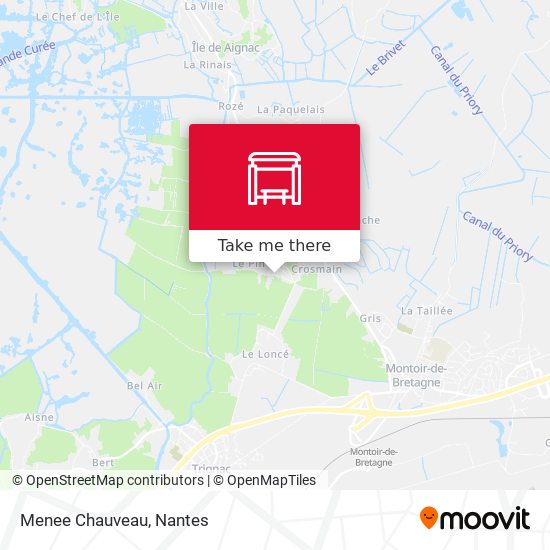 Menee Chauveau map