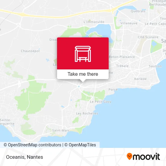 Oceanis map