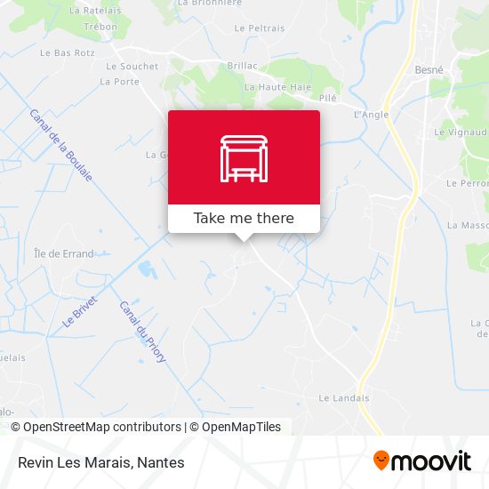 Revin Les Marais map