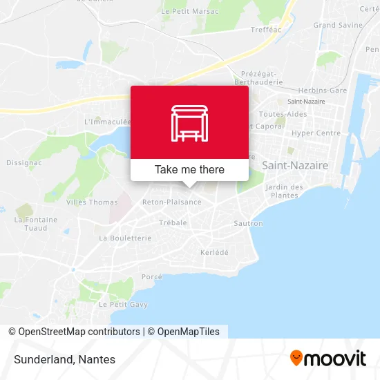 Sunderland map