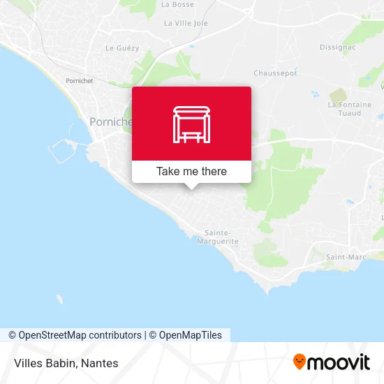 Villes Babin map