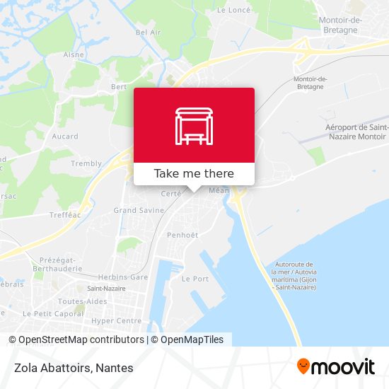 Zola Abattoirs map