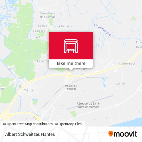 Albert Schweitzer map