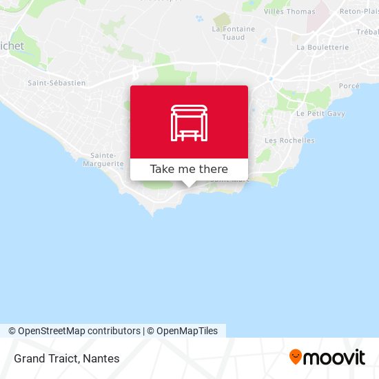 Grand Traict map