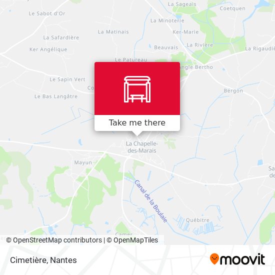 Cimetière map