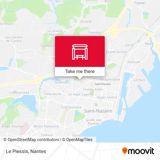 Le Plessis map
