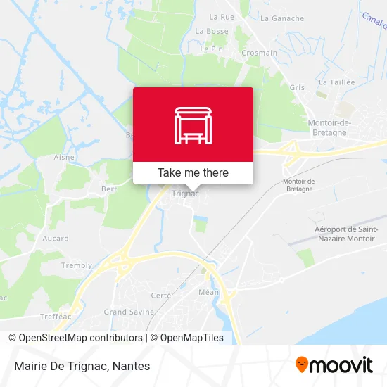 Mairie De Trignac map