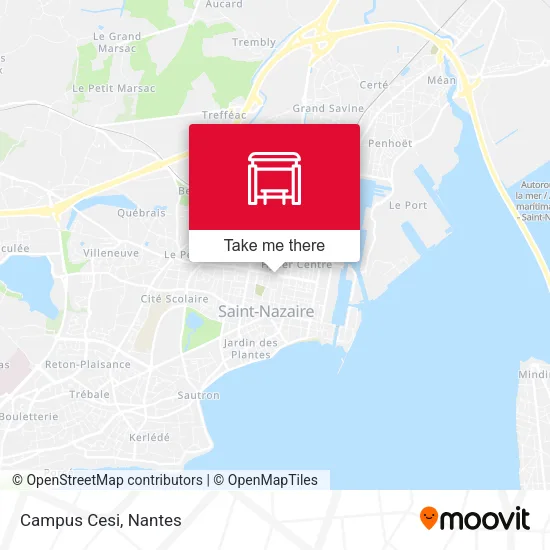 Campus Cesi map