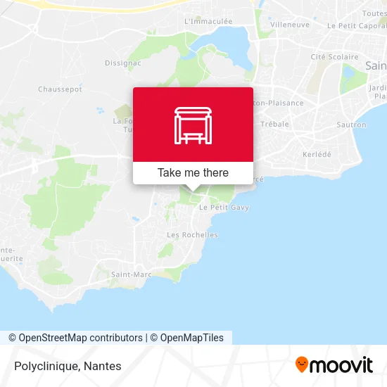 Polyclinique map