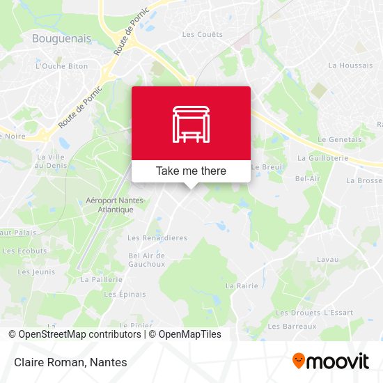 Claire Roman map