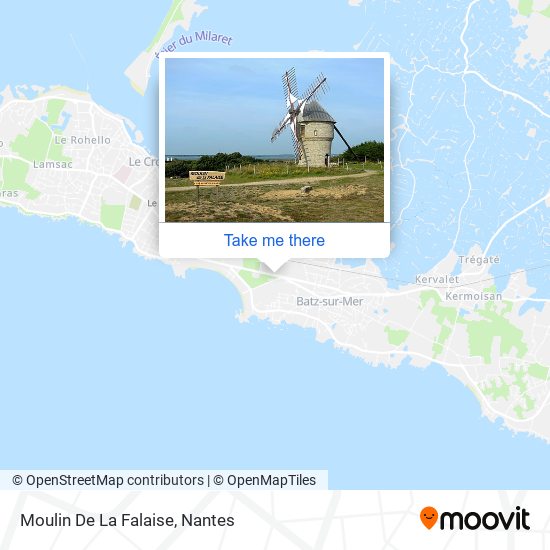 Mapa Moulin De La Falaise