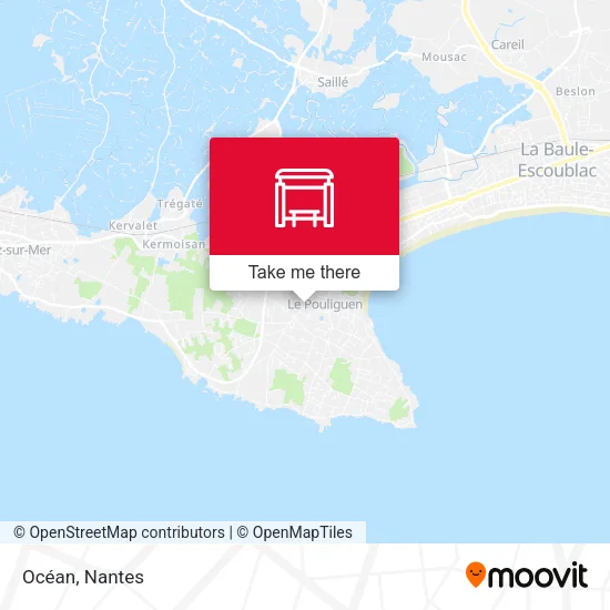 Océan map